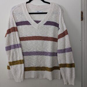 Women's Sonoma Goods For Life Long Sleeve V-Neck Pullover Top